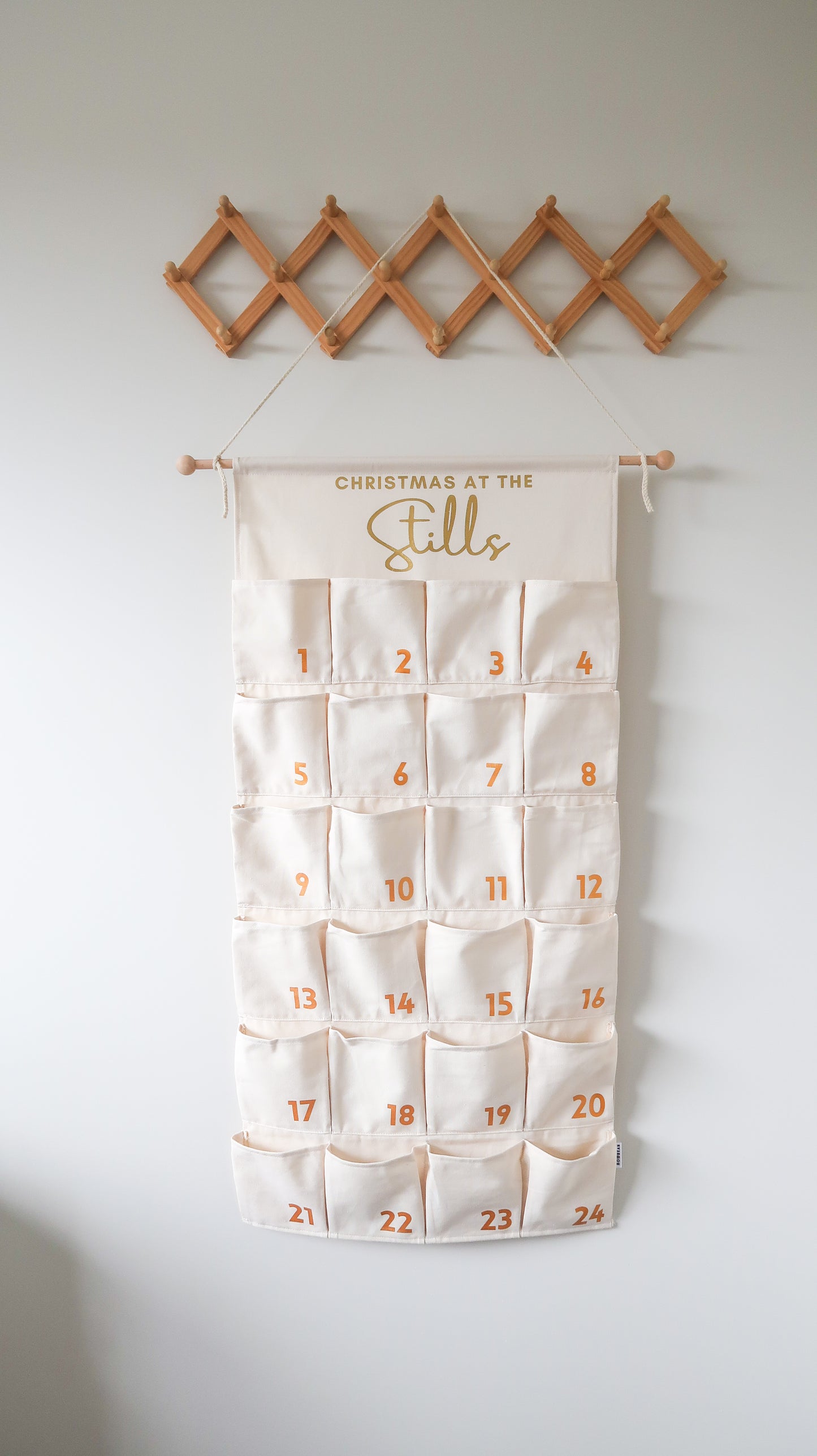 Christmas Advent Calendar - Cream