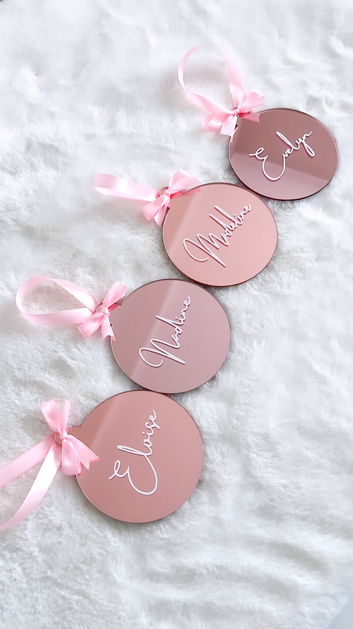 Luxe Christmas Bauble - Rose Gold