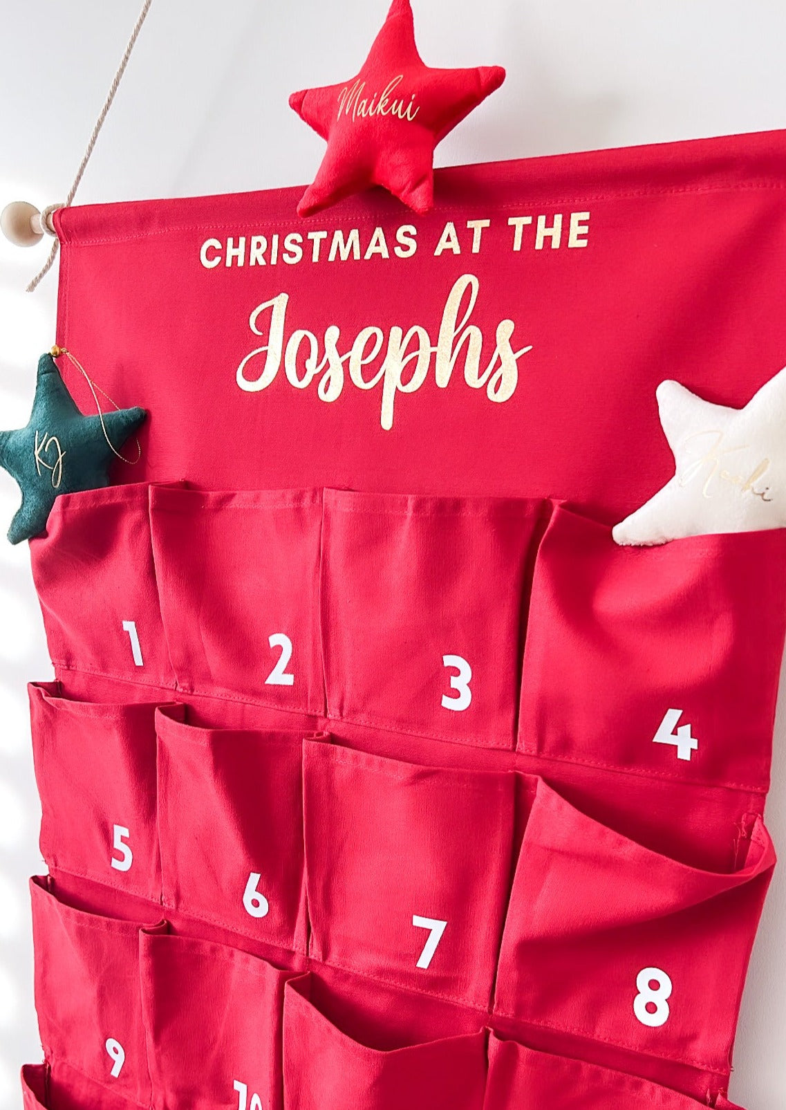 Christmas Advent Calendar - Red