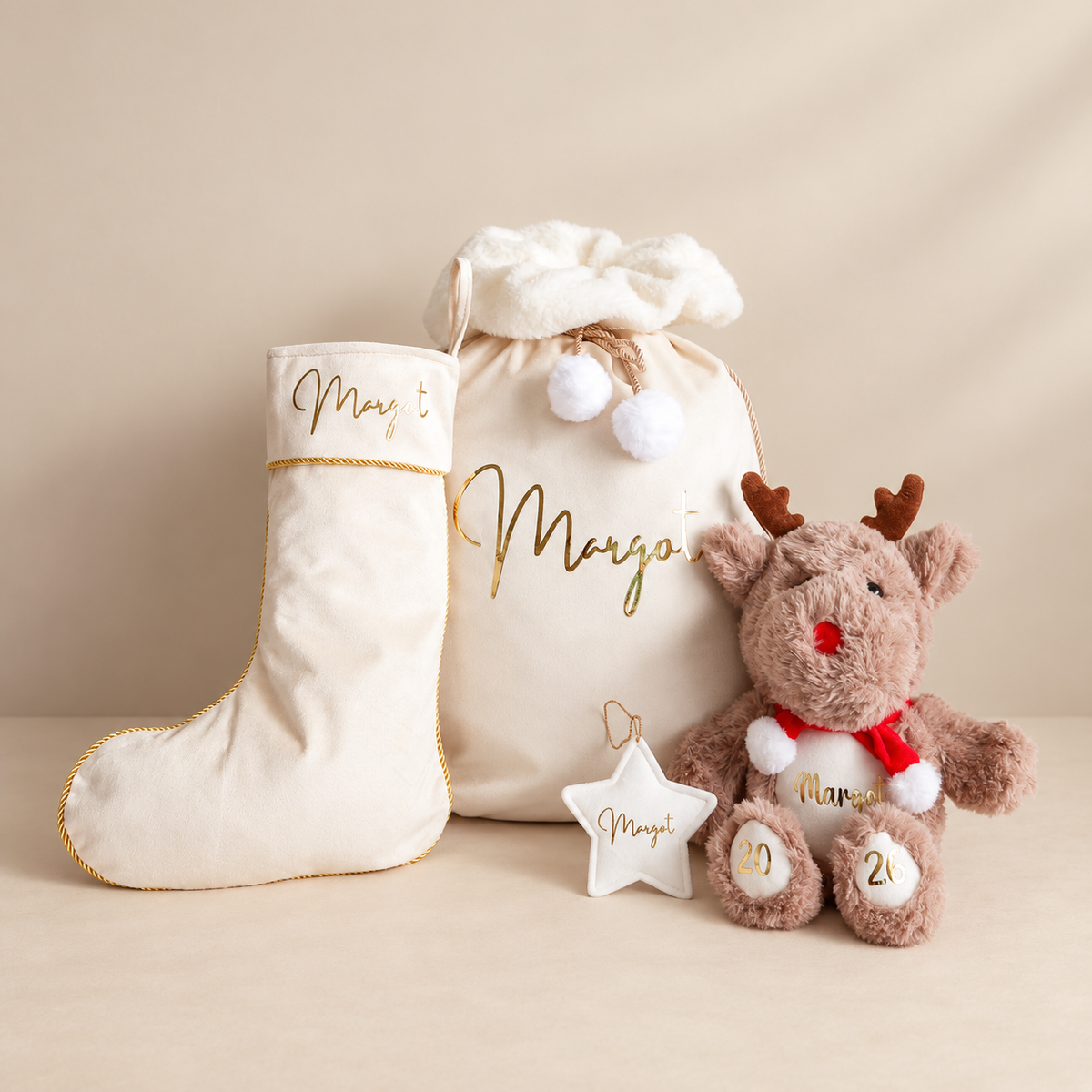 Cream Christmas Bundle - Full Set