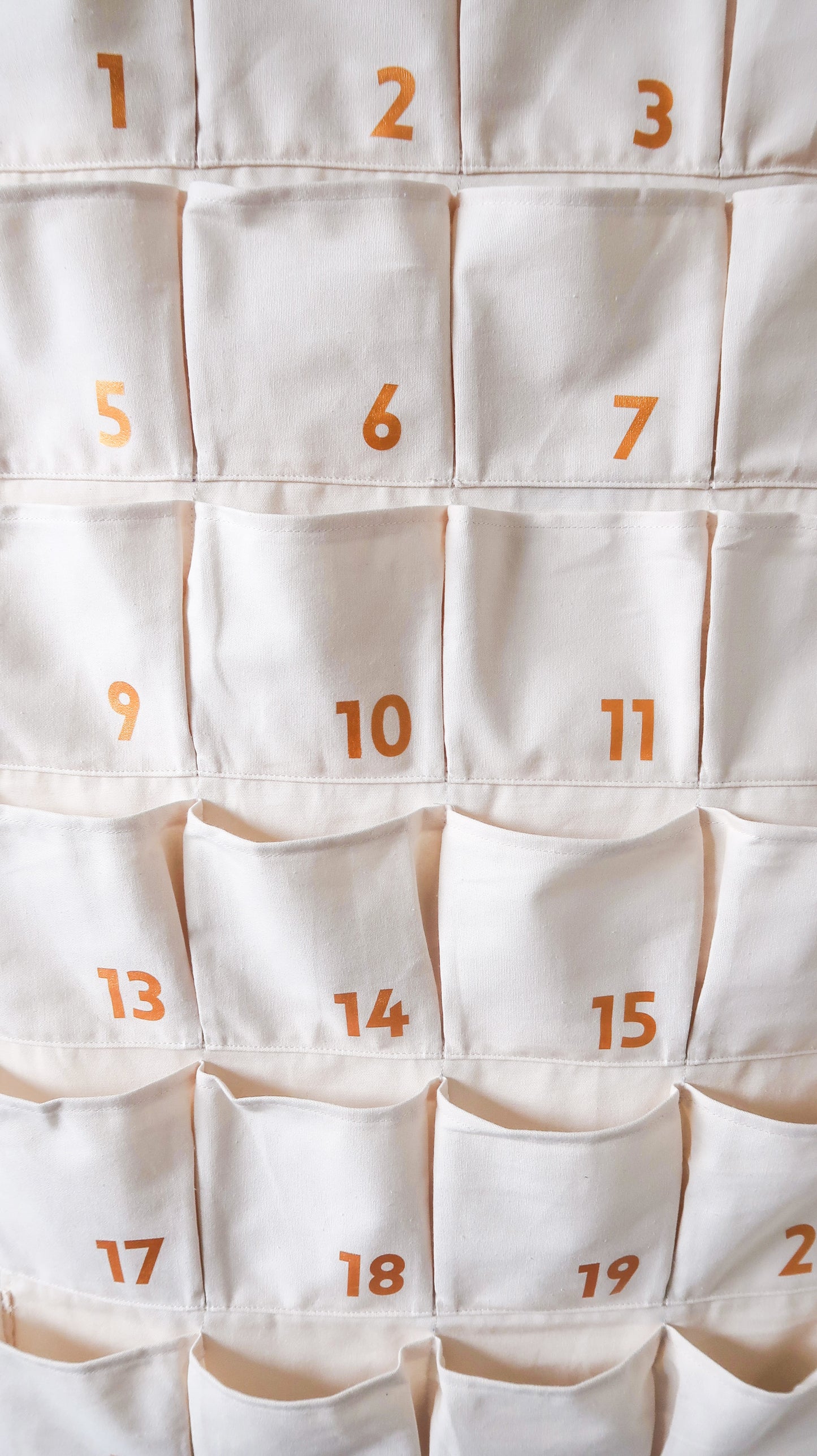 Christmas Advent Calendar - Cream