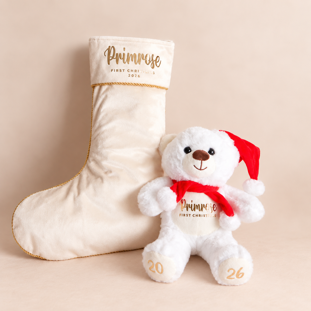 2026 "FIRST CHRISTMAS" Teddy Bear