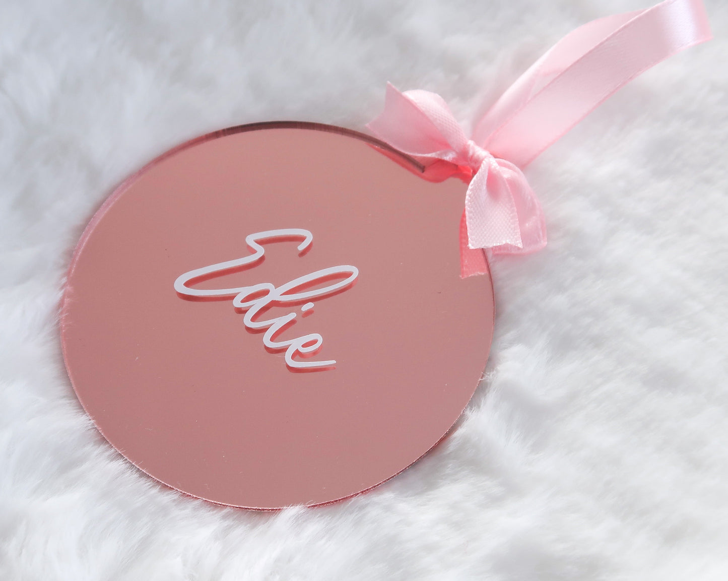 Luxe Christmas Bauble - Rose Gold