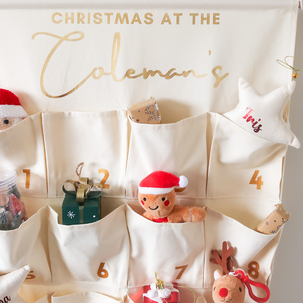 Christmas Advent Calendar - Cream