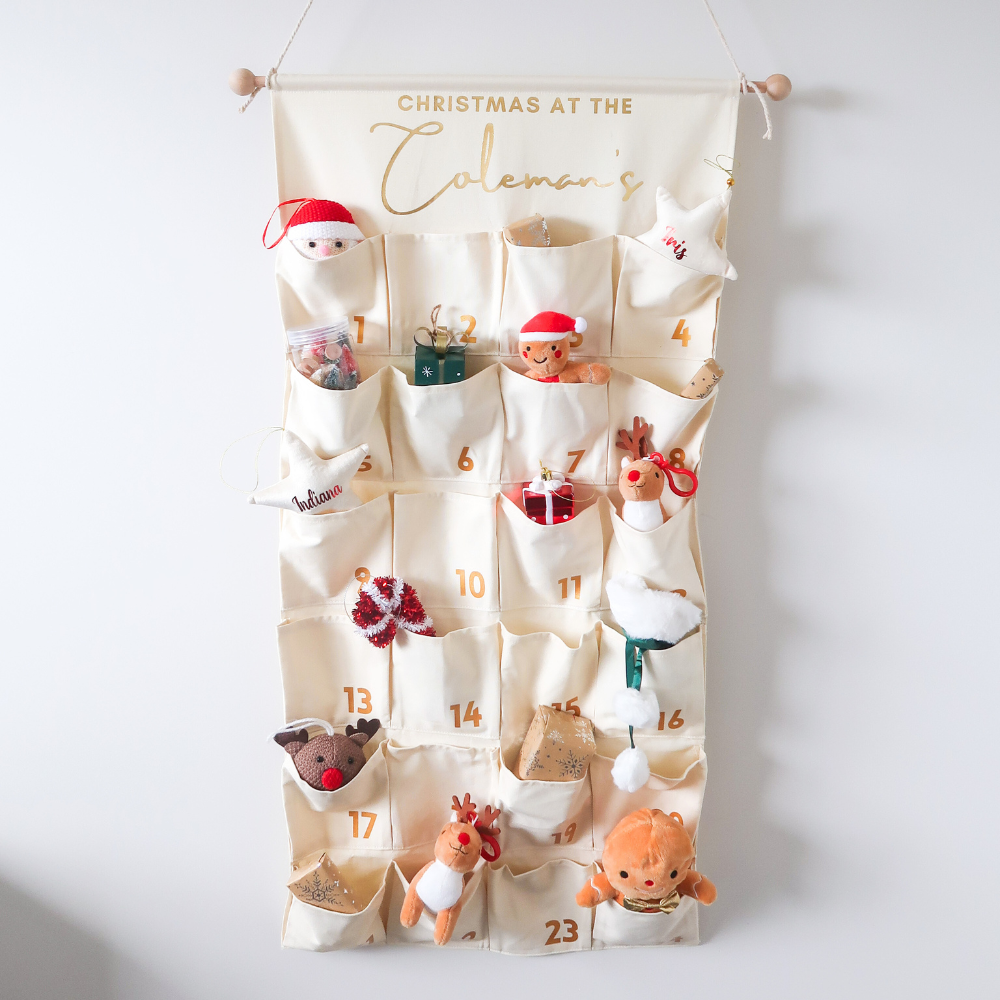 Christmas Advent Calendar - Cream