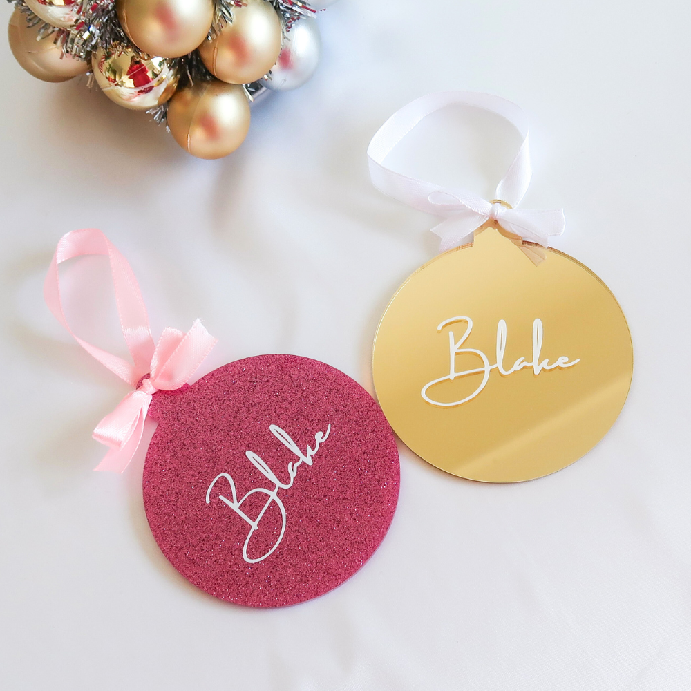 Luxe Christmas Bauble - Gold
