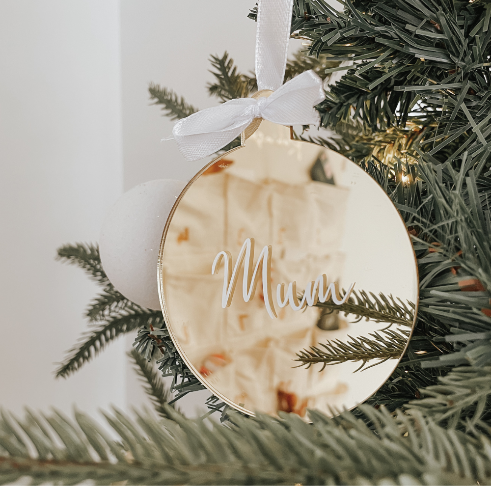 Luxe Christmas Bauble - Gold