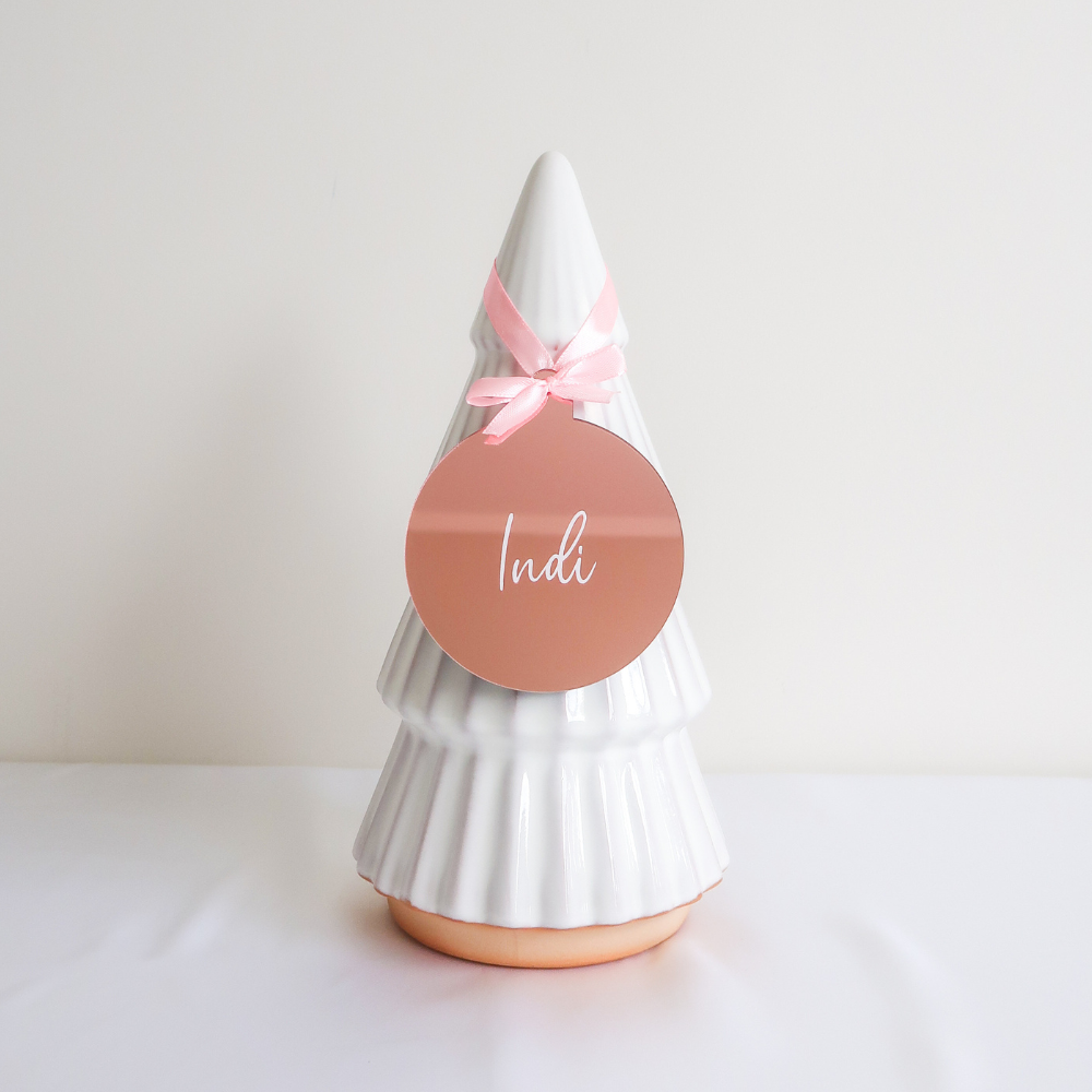 Luxe Christmas Bauble - Rose Gold