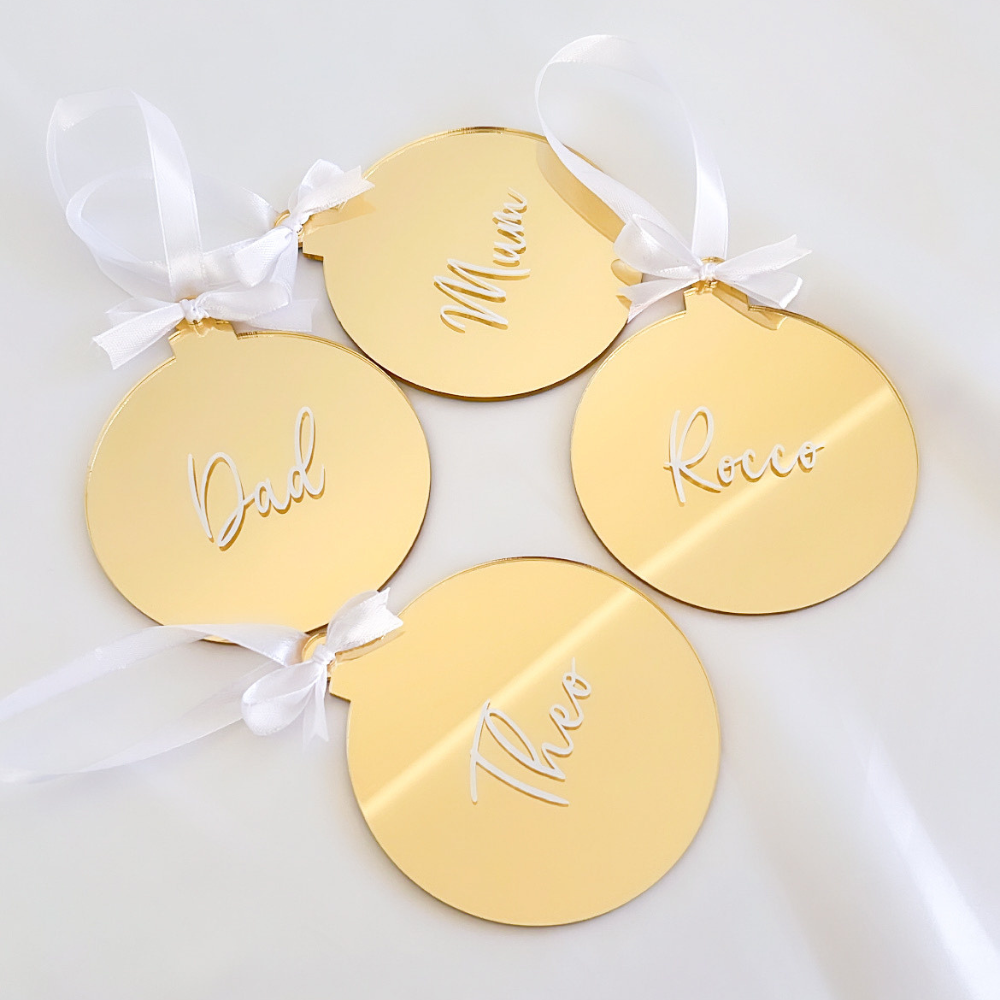 Luxe Christmas Bauble - Gold