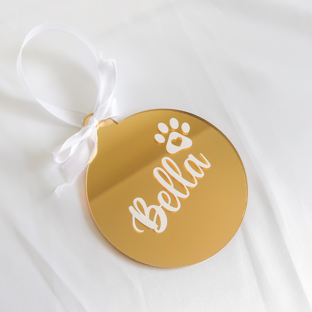 Luxe Christmas Bauble - Pet Dog