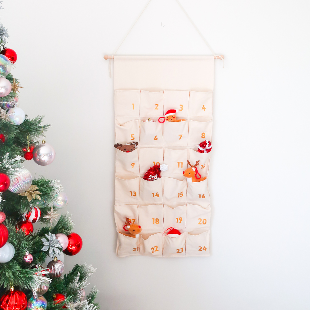 Christmas Advent Calendar - Cream