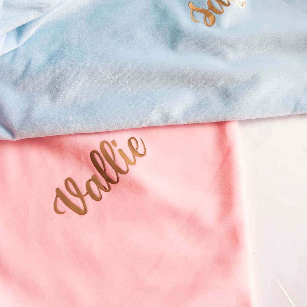 Personalised Bunny Comforter - Pink