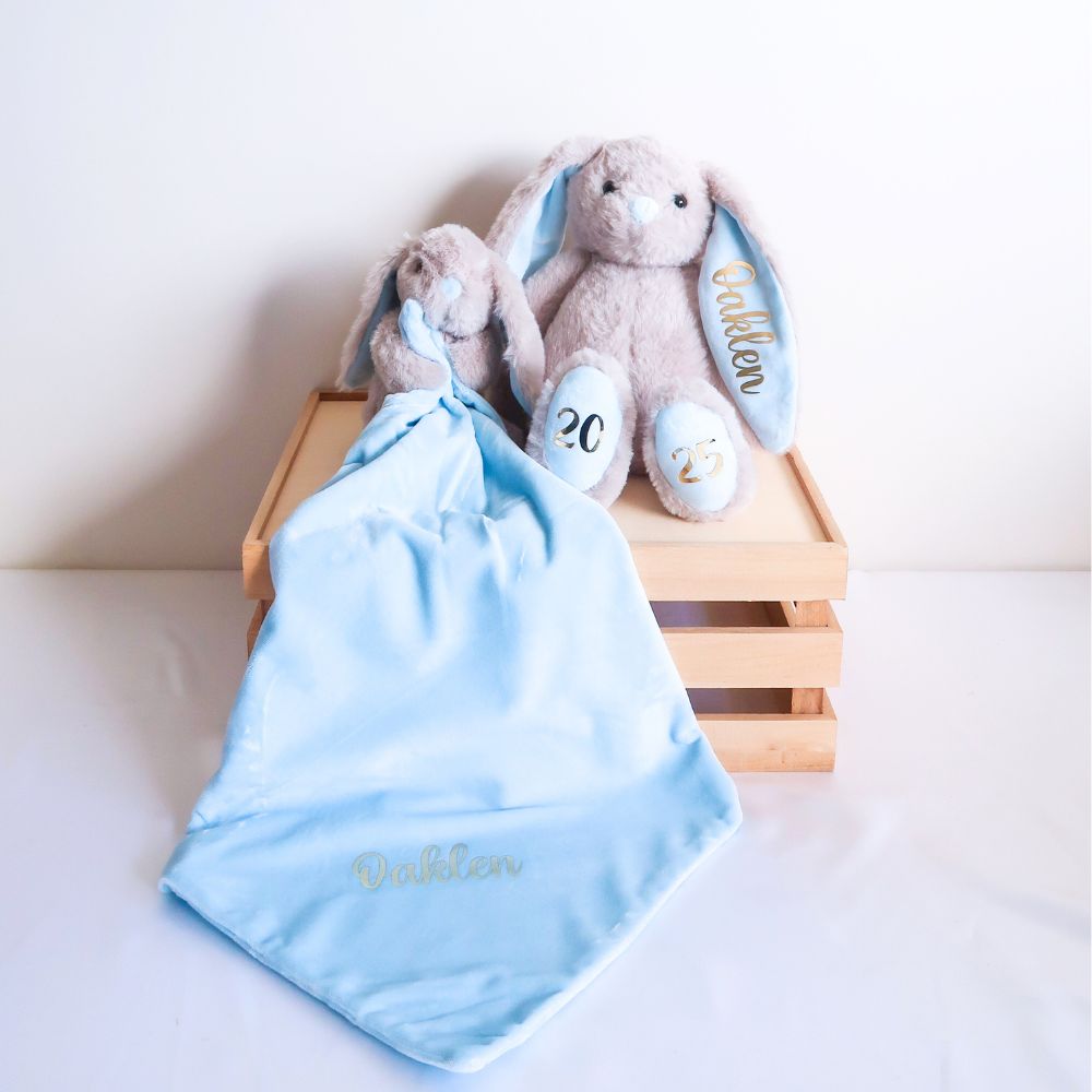 Personalised Plush Bunny - Bluebell