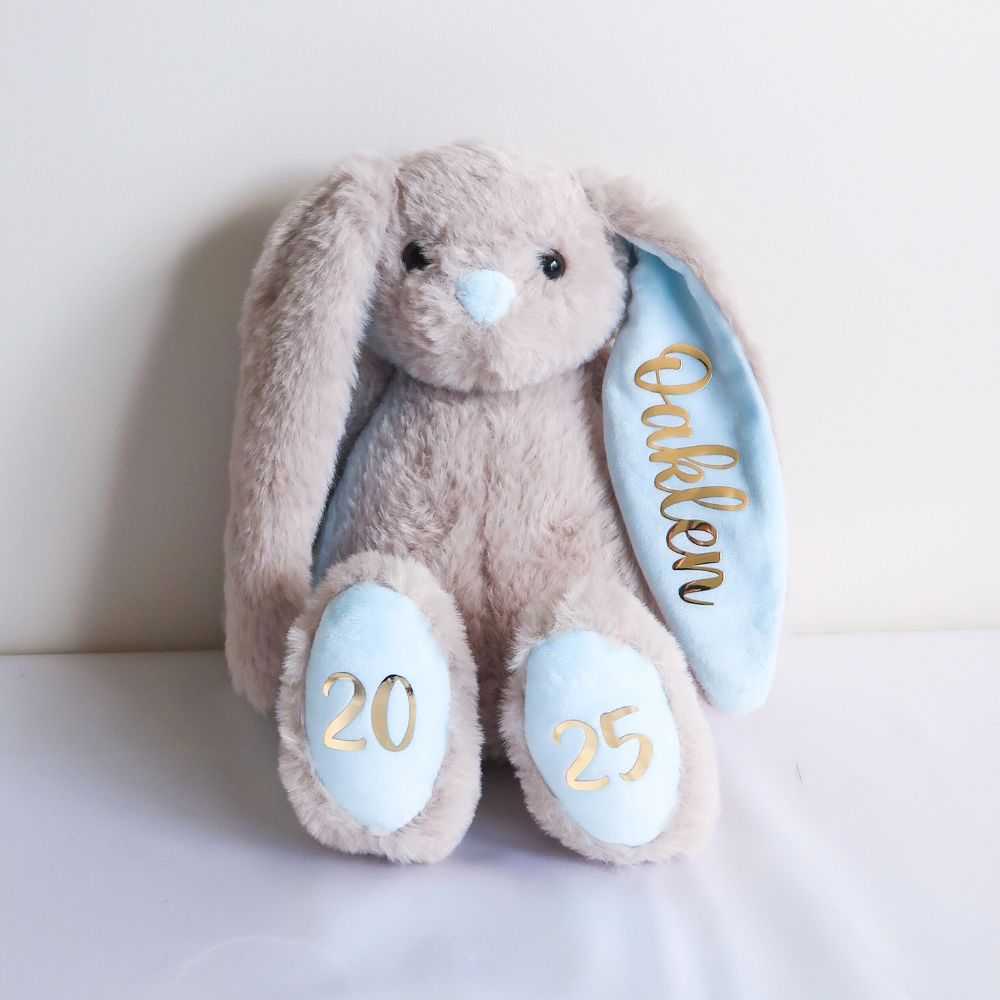 Personalised Plush Bunny - Bluebell