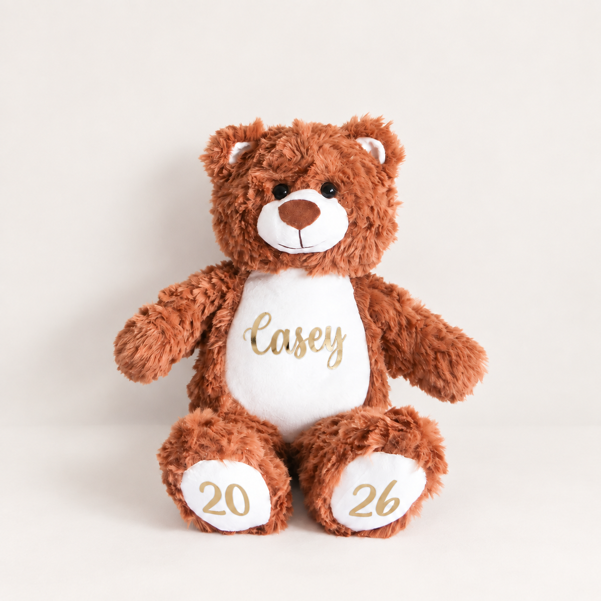 Personalised Toffee Teddy Bear