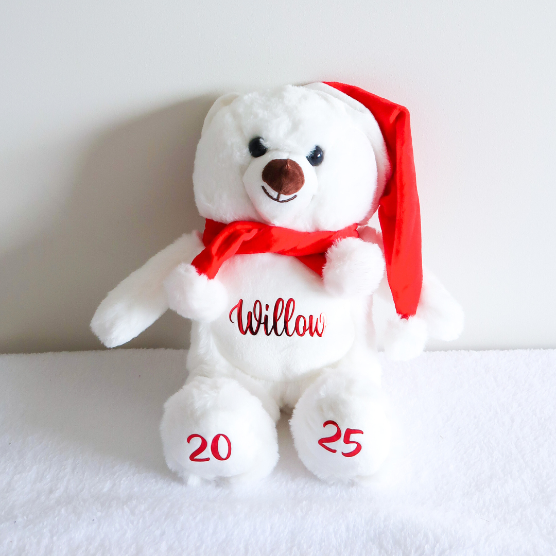 2025 Santa Teddy Bear