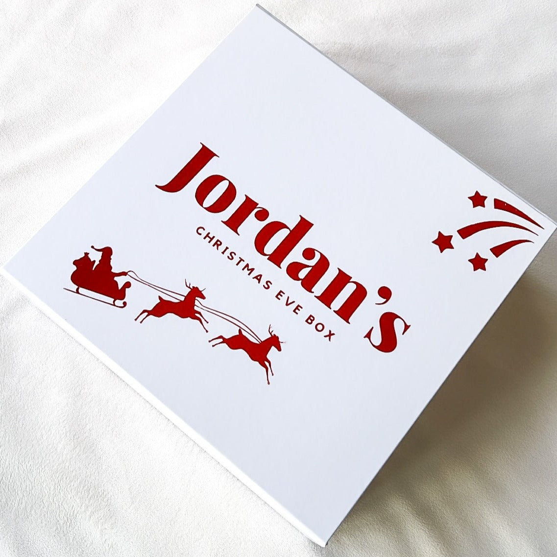 Christmas Eve Box -  Santa's Sleigh Design