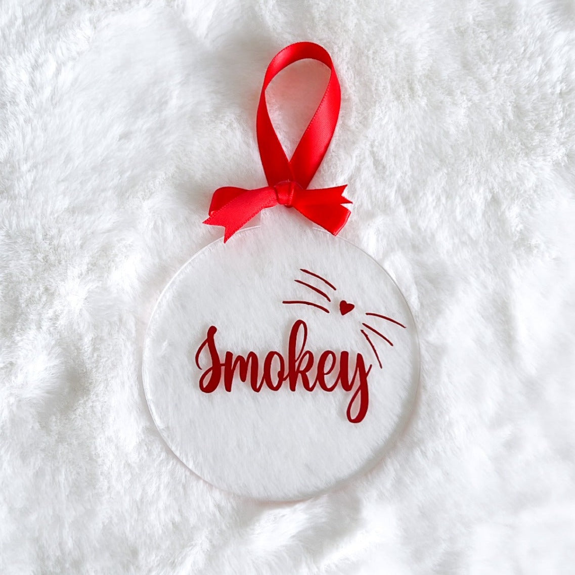 Luxe Christmas Bauble - Pet Cat