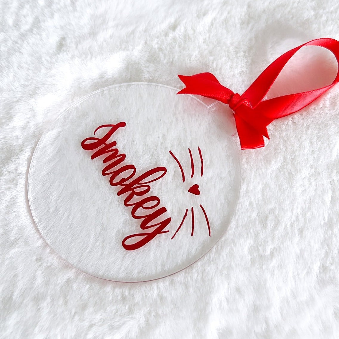 Luxe Christmas Bauble - Pet Cat