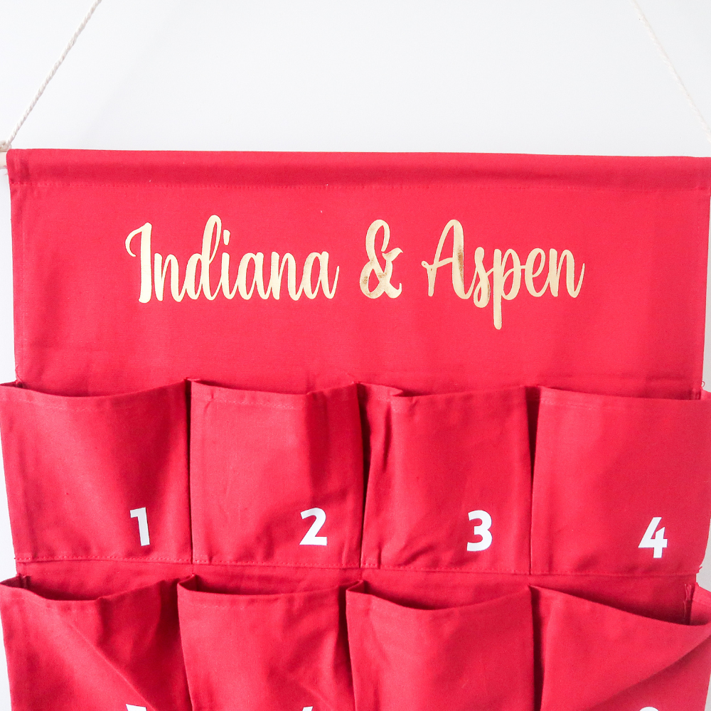 Christmas Advent Calendar - Red