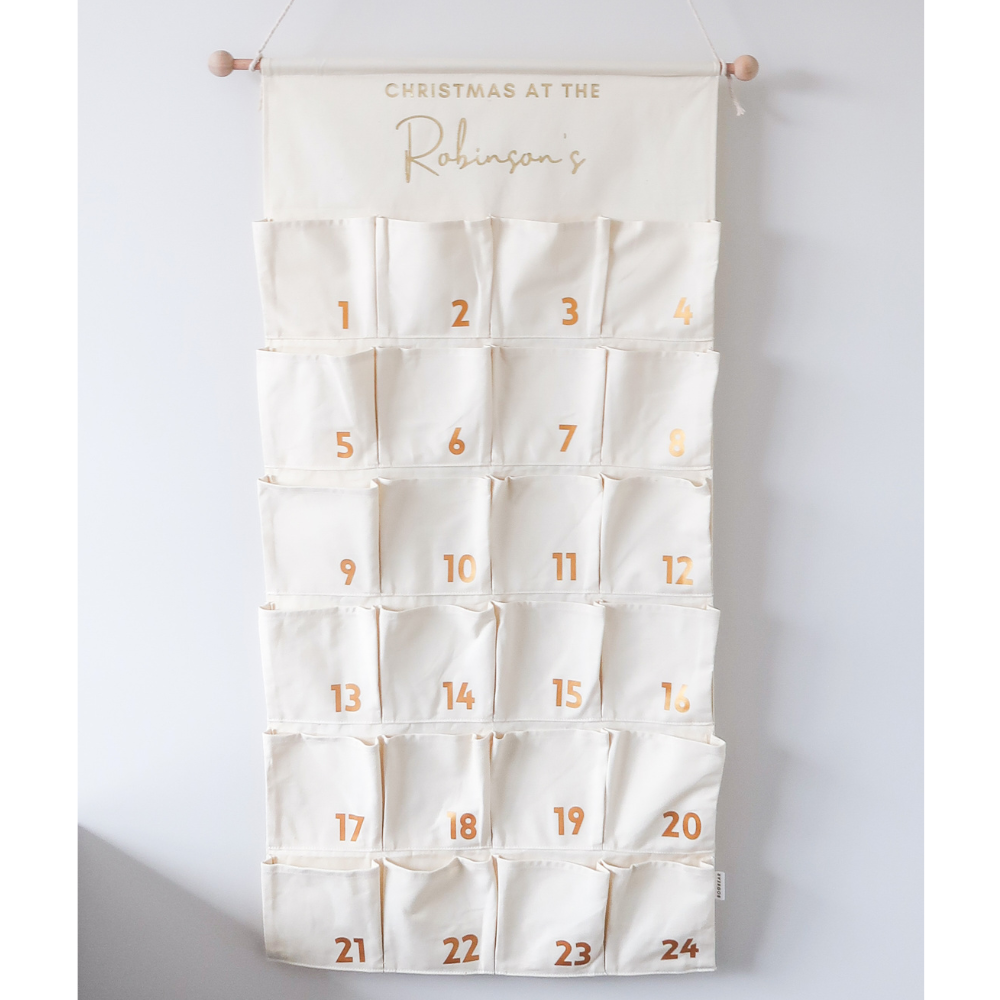 Christmas Advent Calendar - Cream