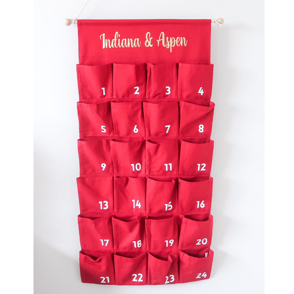 Christmas Advent Calendar - Red