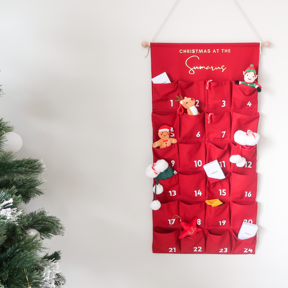 Christmas Advent Calendar - Red