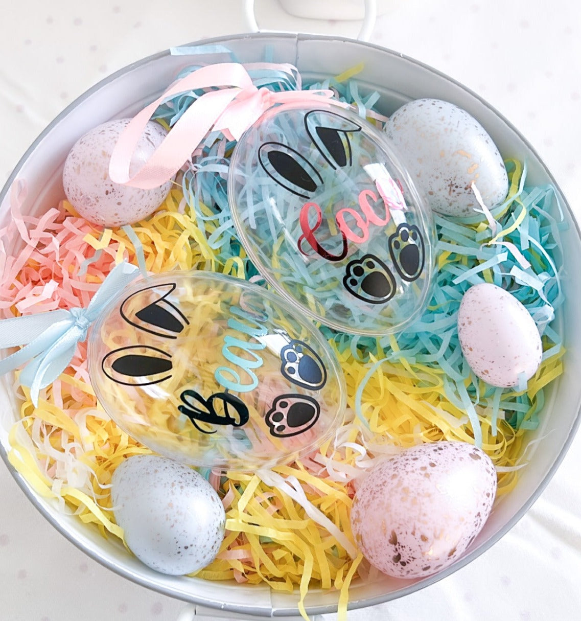 Personalised Fillable Easter Egg