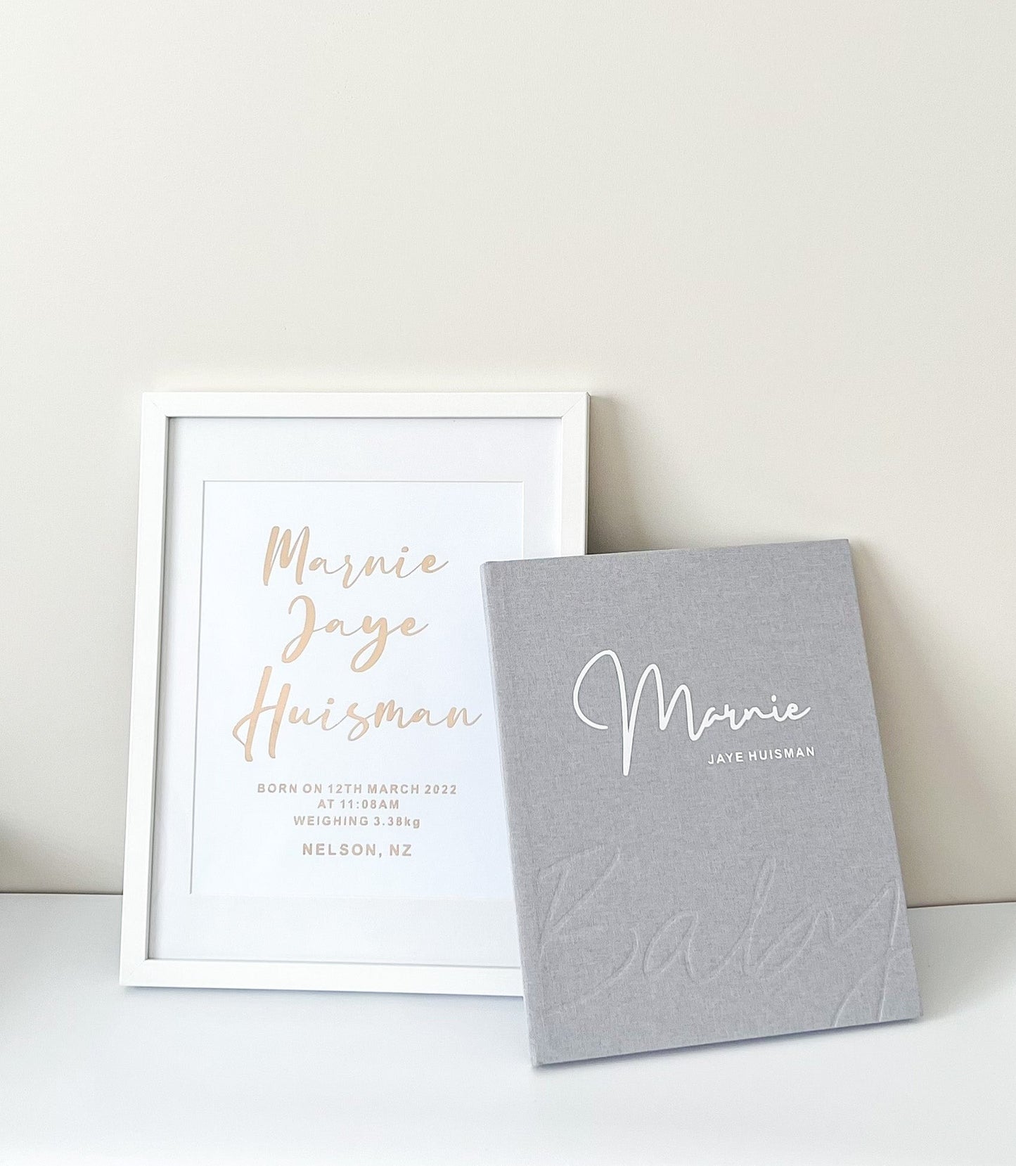 Personalised Baby Journal