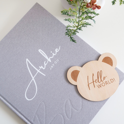 Personalised Baby Journal