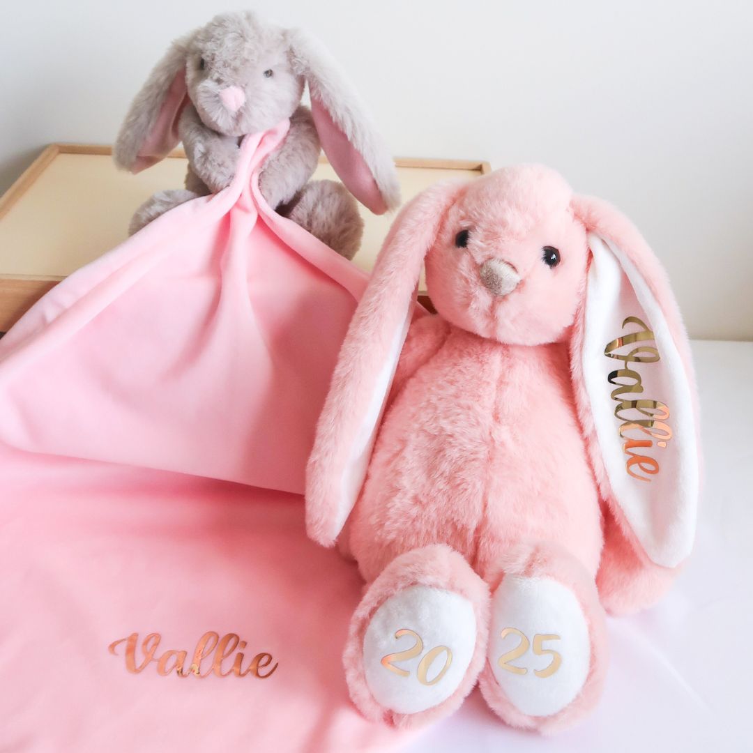 Bunny Snuggle Set - Pink