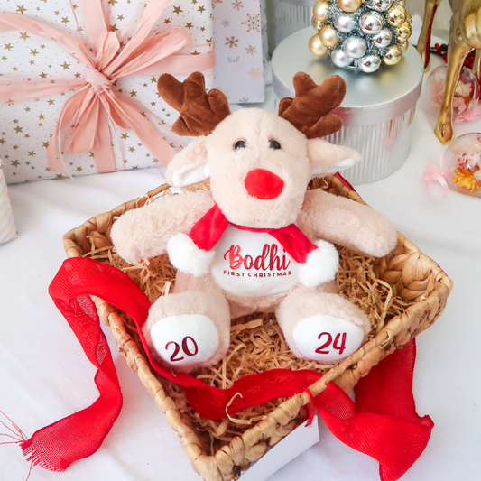 2024 First Christmas Reindeer Plush