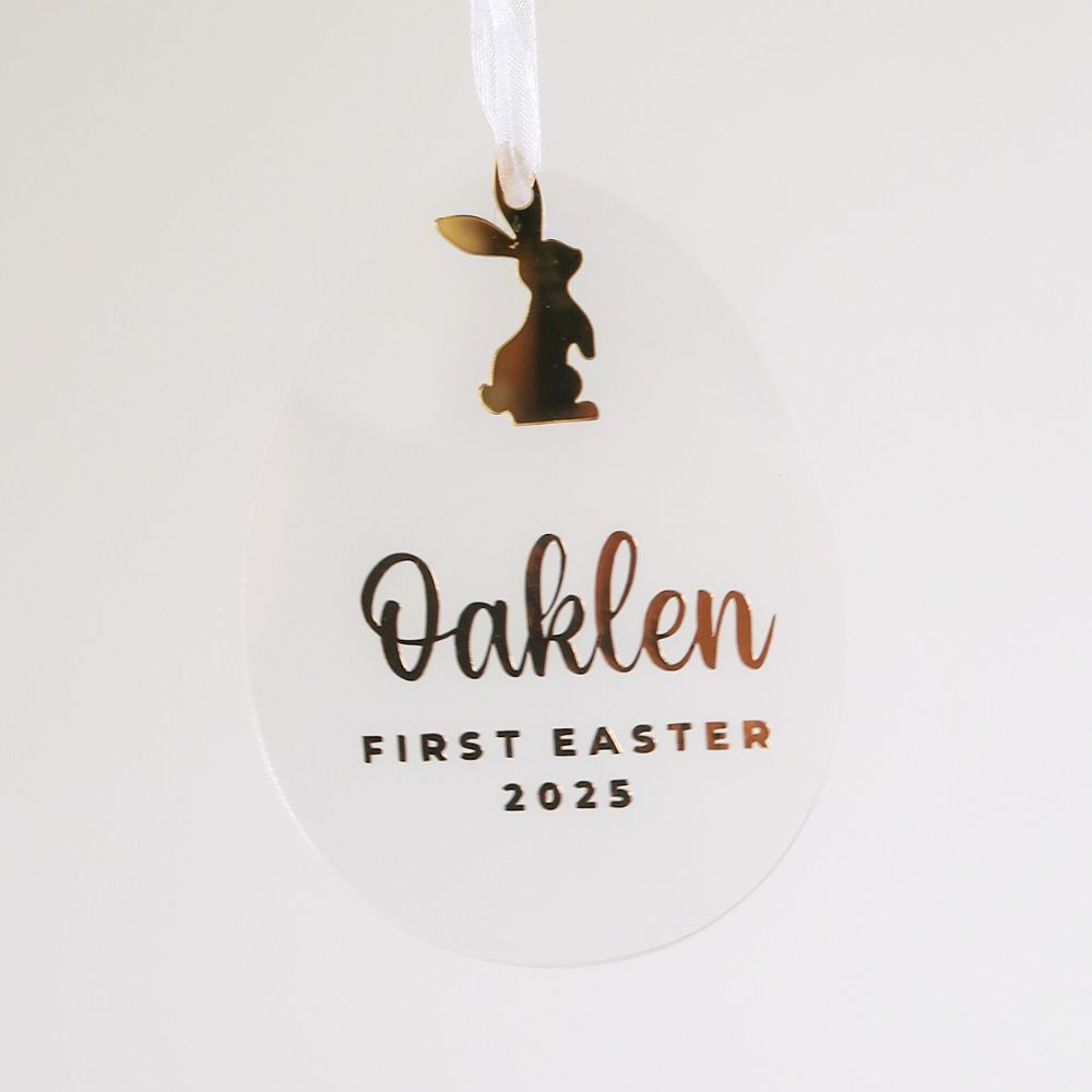 Personalised 2025 ‘First Easter’ Ornament