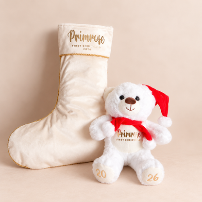 2026 "FIRST CHRISTMAS" Teddy Bear