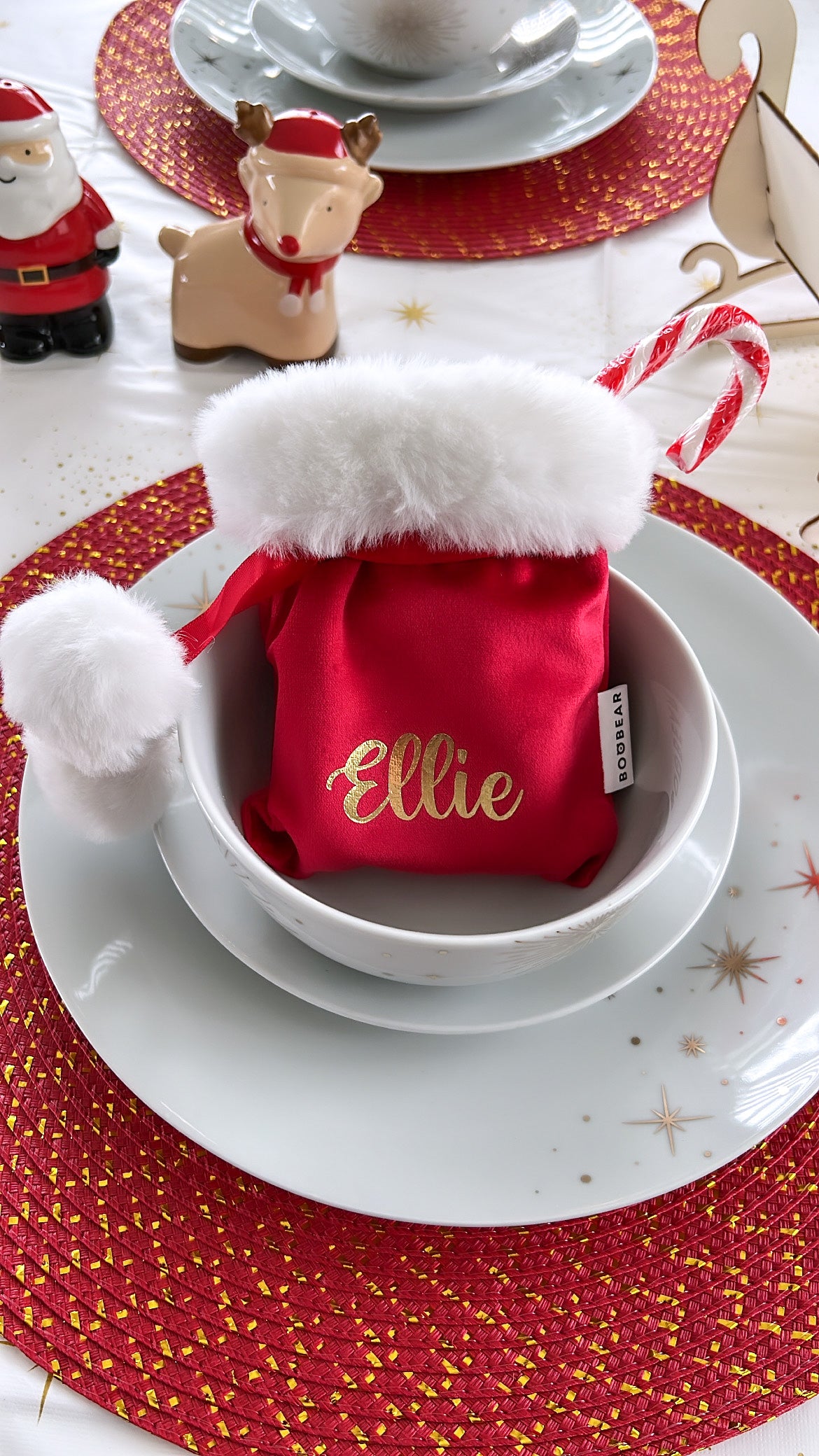 Velvet Mini Christmas Sack