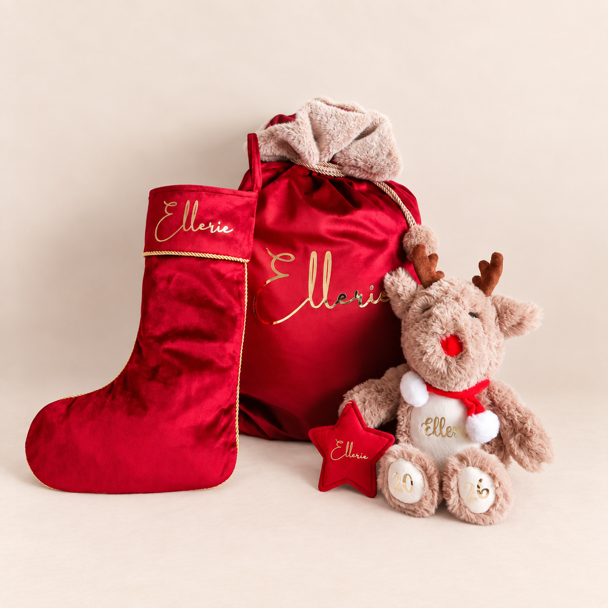 Luxe Red Christmas Bundle - Full Set