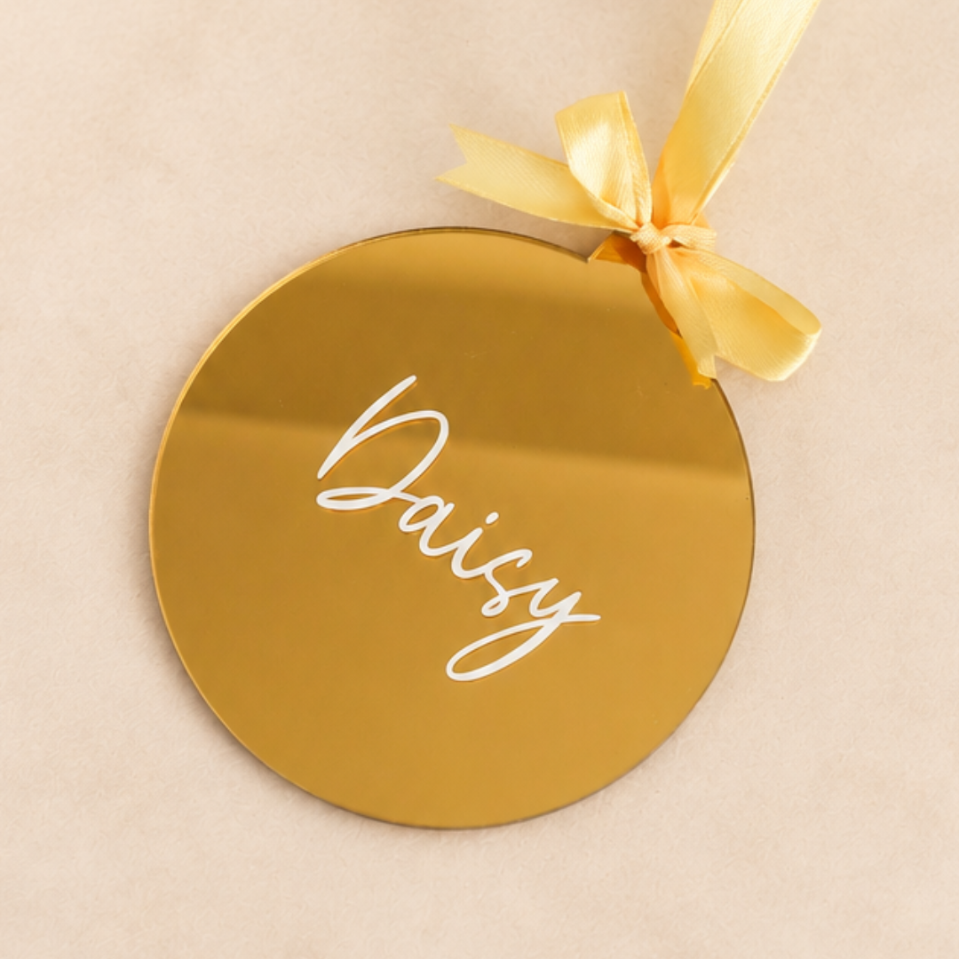 Luxe Christmas Bauble - Gold