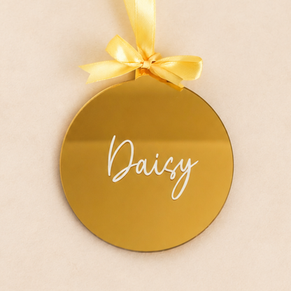 Luxe Christmas Bauble - Gold
