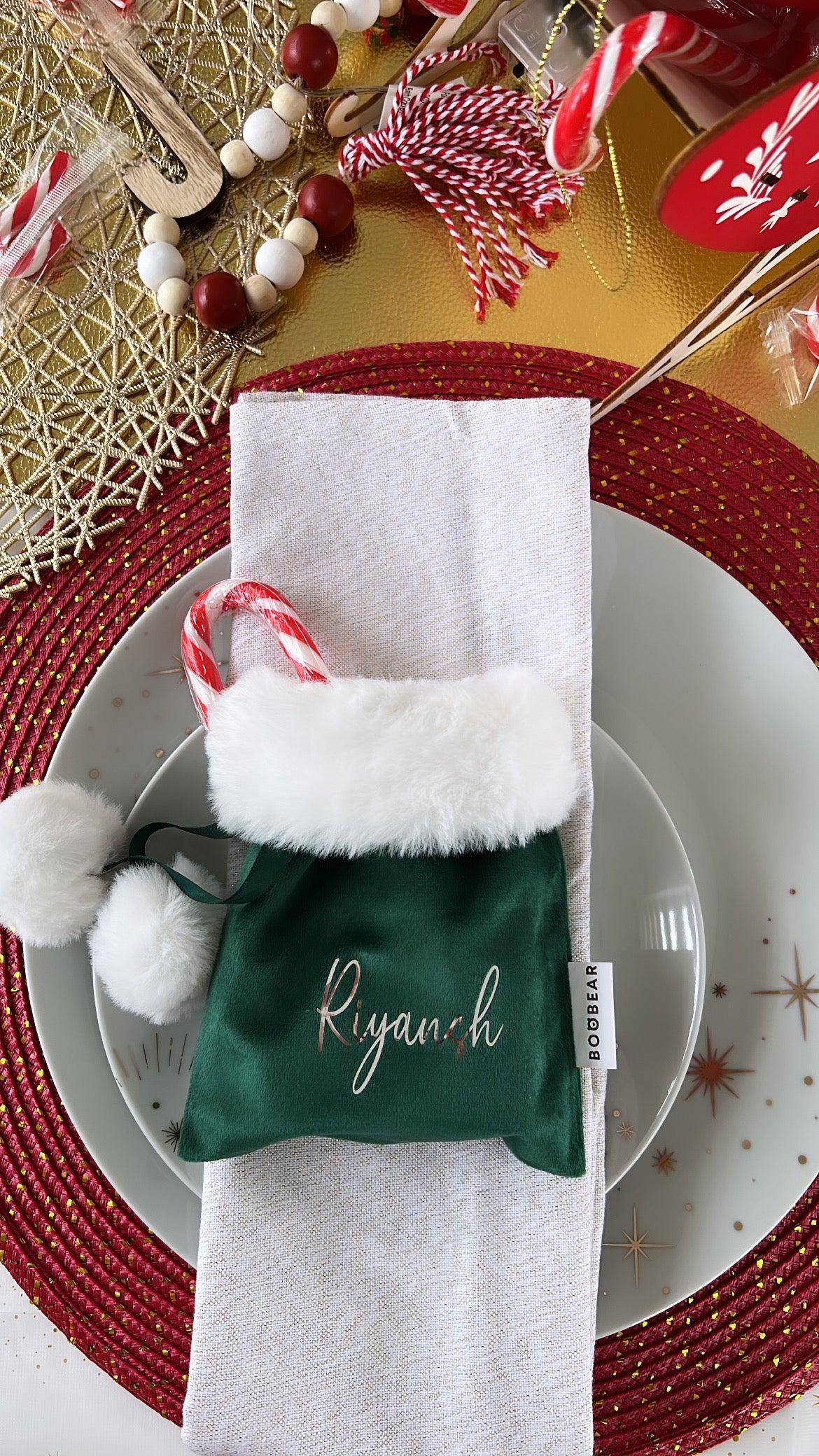 Velvet Mini Christmas Sack