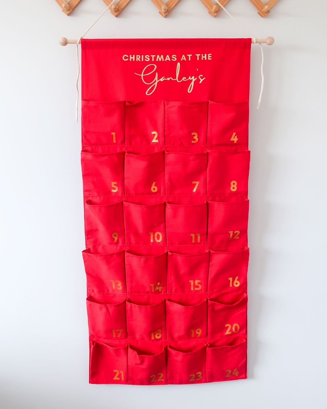 Christmas Advent Calendar - Red