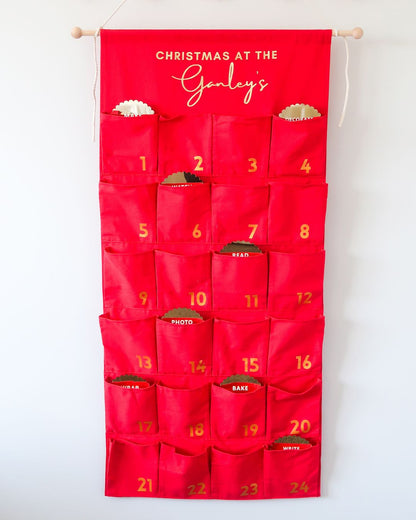 Christmas Advent Calendar - Red