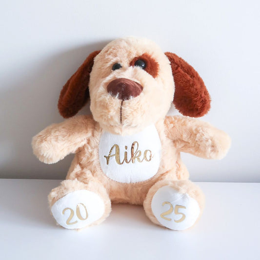 Personalised Plush Dog