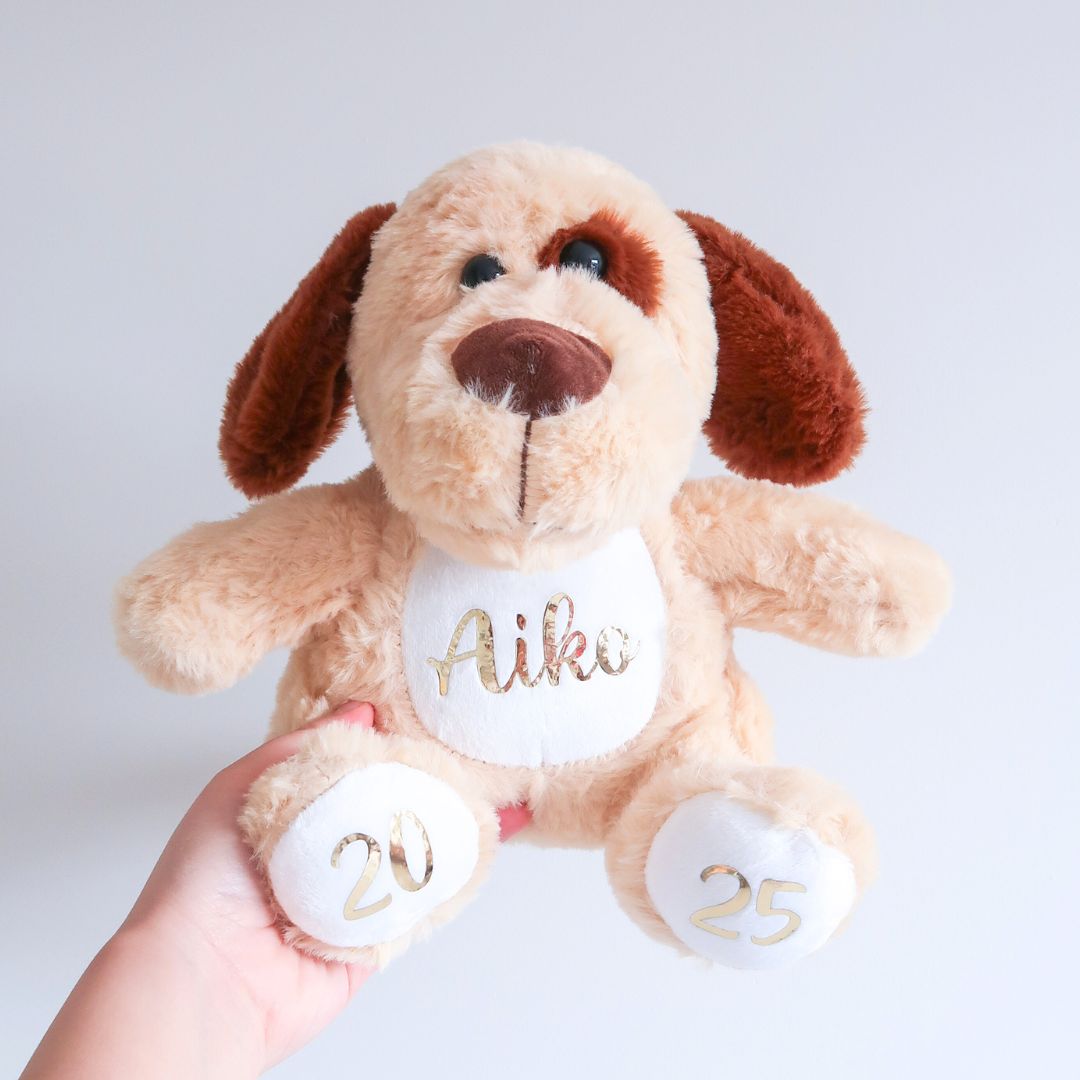 Personalised Plush Dog