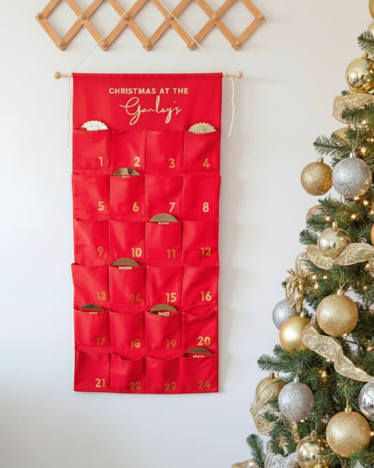 Christmas Advent Calendar - Red