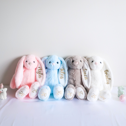 Personalised Plush Bunny (Pink)