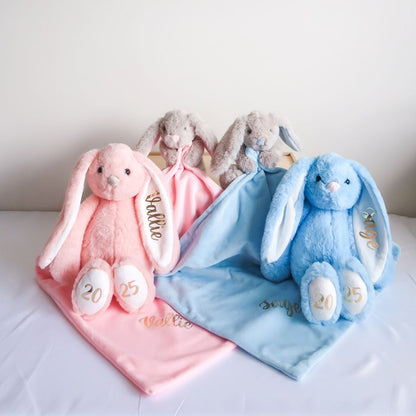 Bunny Snuggle Set - Pink