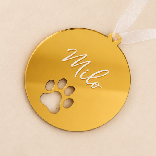 Luxe Dog Ornament