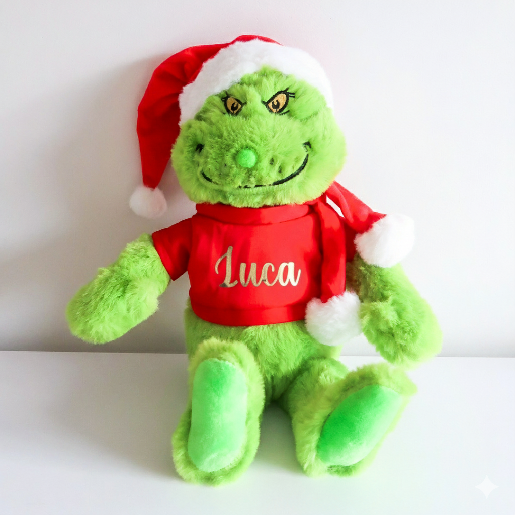 Personalised Grinch Plush Toy