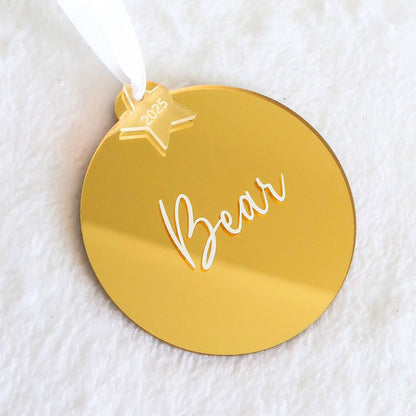 2025 Christmas Luxe Bauble - Gold