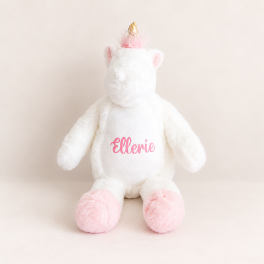 Personalised Unicorn Plush